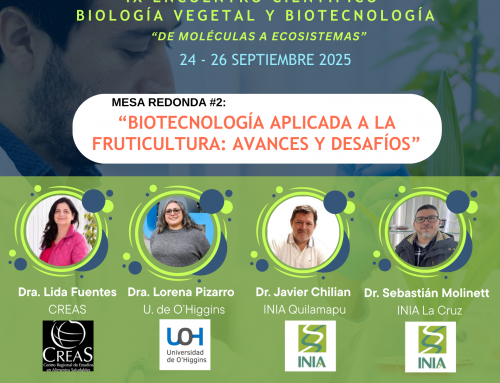 MESA REDONDA #2: “BIOTECNOLOGÍA APLICADA A LA FRUTICULTURA: AVANCES Y DESAFÍOS”